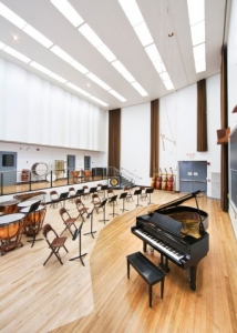 College of Marin performing arts recital room