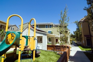 healdsburg family housing kids play structure and park