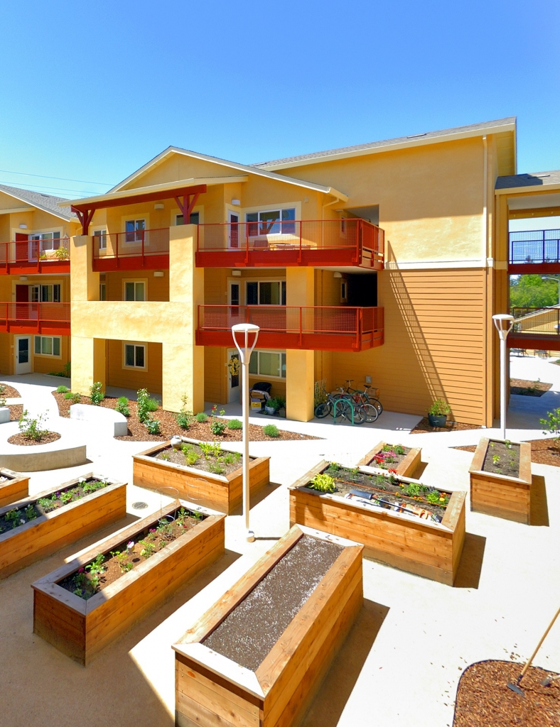 Kellgren senior housing planters