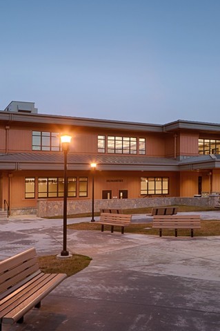 College of the Redwoods humanities building