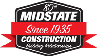 Midstate Construction logo
